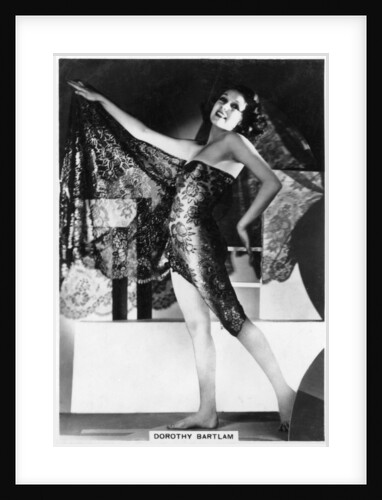 Dorothy Bartlam, British actress by Anonymous
