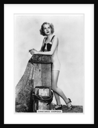 Constance Godridge, British actress by Anonymous