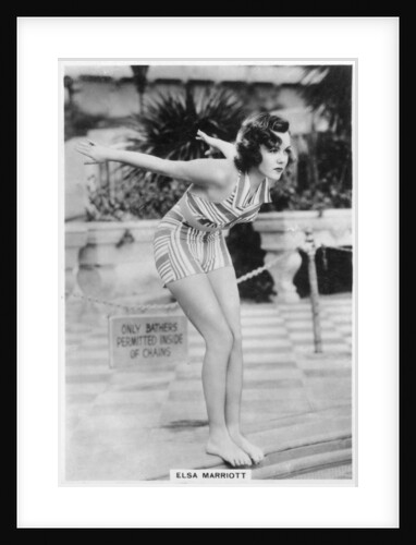 Elsa Marriott, actress by Anonymous