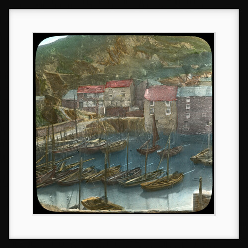 Fishing boats in the harbour, Polperro, Cornwall by Church Army Lantern Department