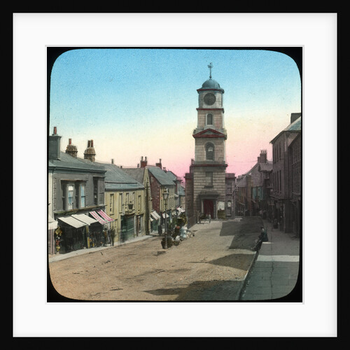 Town Hall and Market Street, Penryn, Cornwall by Church Army Lantern Department