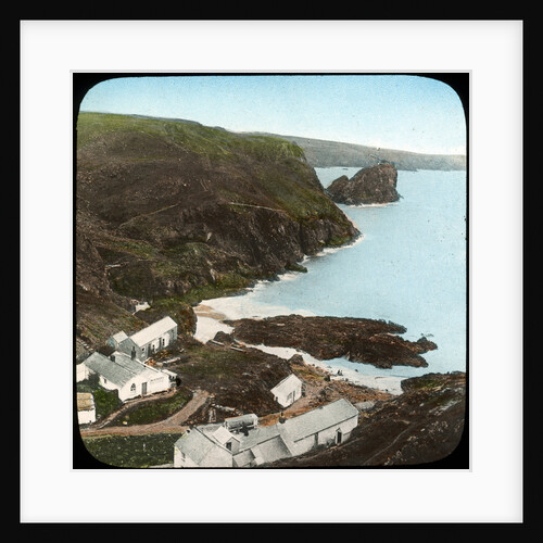 Kynance Cove and village, Cornwall by Church Army Lantern Department