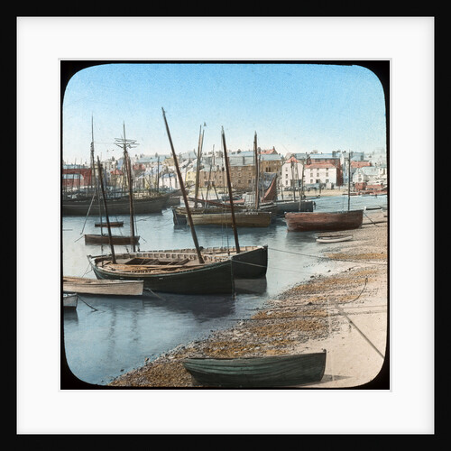 Fishing fleet, St Ives, Cornwall by Church Army Lantern Department