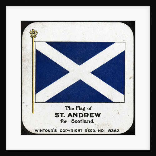 The Flag of St Andrew for Scotland by Anonymous