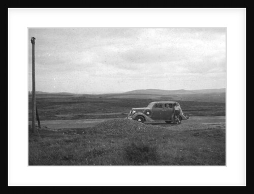 Car on Bodmin Moor, Cornwall by Anonymous