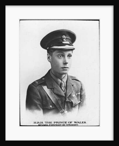 The Prince of Wales, future King Edward VIII by Anonymous