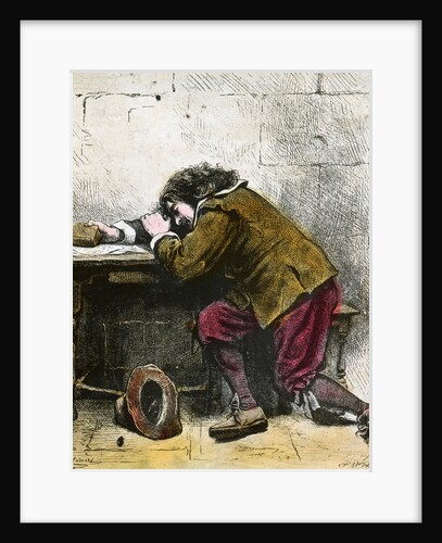 John Bunyan dreaming by Anonymous