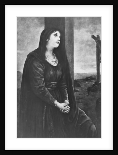 Mary Magdalene seated below the Cross by Newton & Co