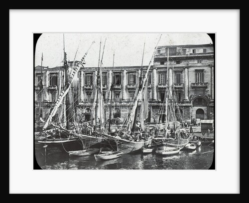 At the quay, Messina harbour, Sicily, Italy by Anonymous