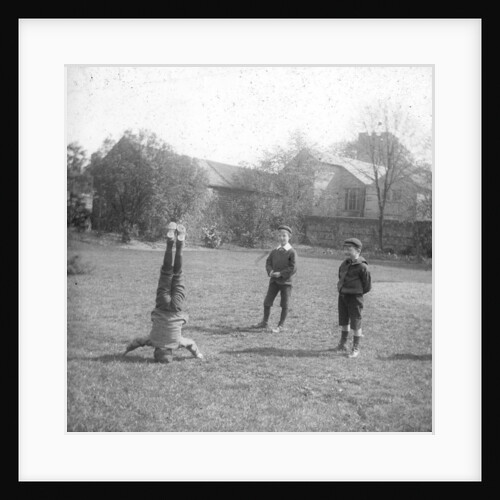Boys playing by Anonymous