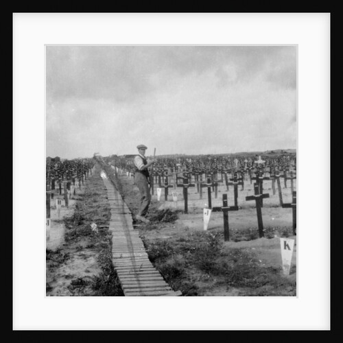 Hooge Crater Cemetery, near Ypres, Belgium, World War I by Nightingale & Co
