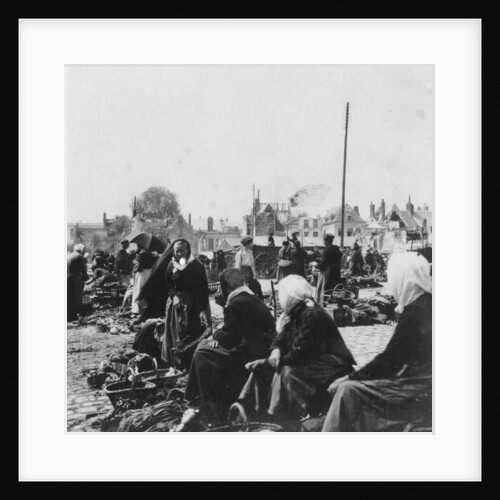 Market women, Arras, France, World War I by Nightingale & Co