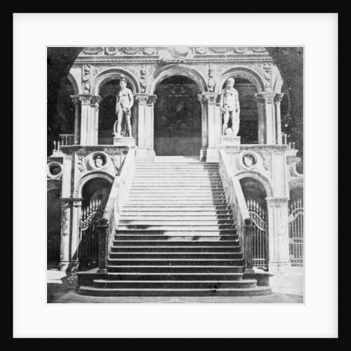 Giants' Staircase, Doge's Palace, Venice, Italy by Anonymous