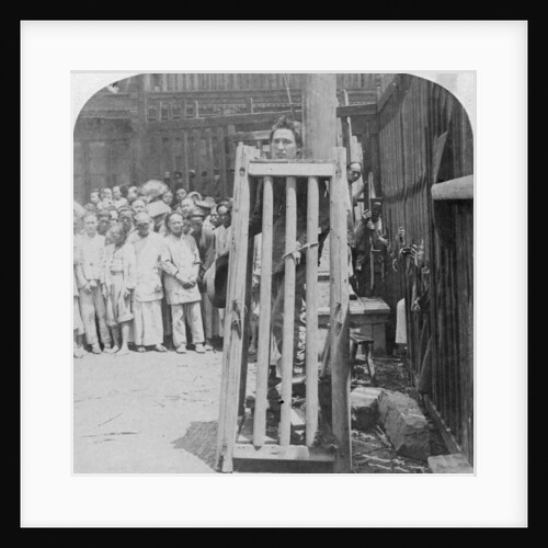 One of China's terrible methods of death punishment by Underwood & Underwood