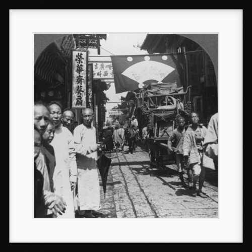 A spirit chair, funeral pageant of a wealthy man by The Fine Art Photographers Co