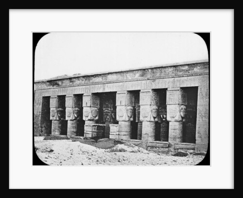 Temple of Hathor, Dendera, Egypt by Newton & Co