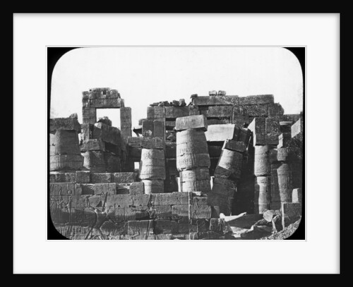 Great Temple, Karnak, Egypt by Newton & Co