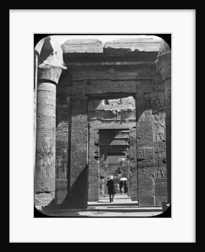 Temple entrance, Kom Ombo, Egypt by Newton & Co