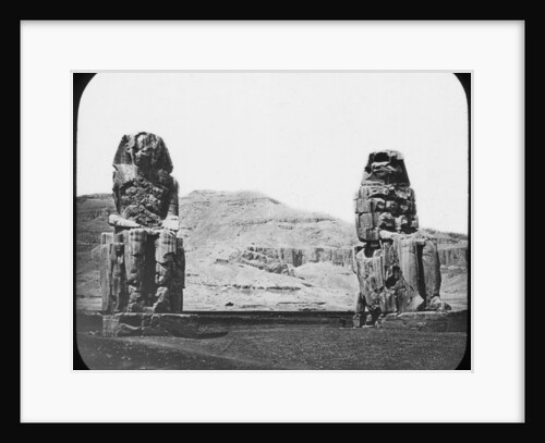 Colossi of Memnon, Luxor (Thebes), Egypt by Newton & Co