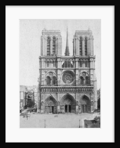 Notre Dame de Paris, France by Photographic Company