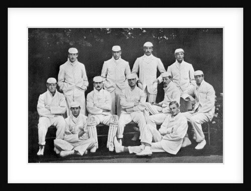 Cambridge University cricket XI by Stearn