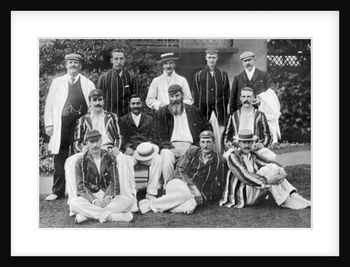 Gentlemen XI for the fixture vs Players at Lord's Cricket Ground, London by WA Rouch