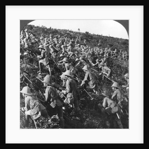 'They press on, the true bull dog rush of our troops at Gallipoli', Turkey, World War I by Realistic Travels Publishers