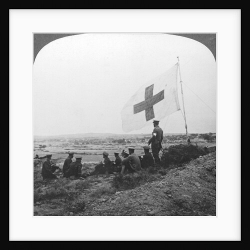 'The British Red Cross in the field, ready for its errand of mercy', World War I by Realistic Travels Publishers