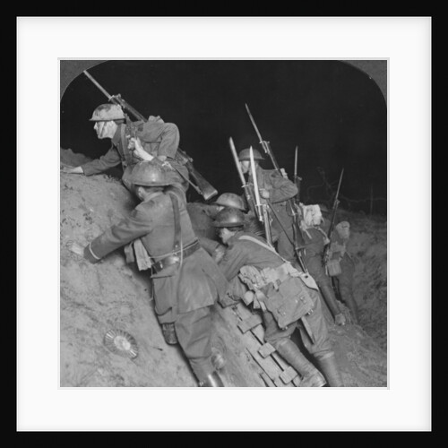 'Fighting throught the night at Mory', France, World War I by Realistic Travels Publishers