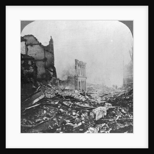 Ruins of Bethune, France, World War I by Realistic Travels Publishers