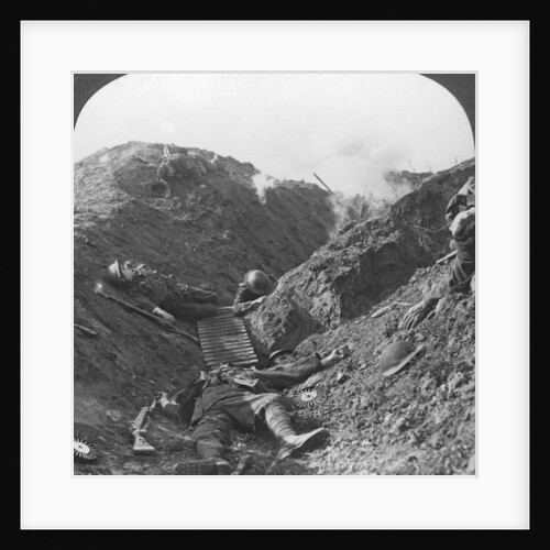 'Men who fell covering the retreat of the 5th Army at Albert', France, World War I by Realistic Travels Publishers