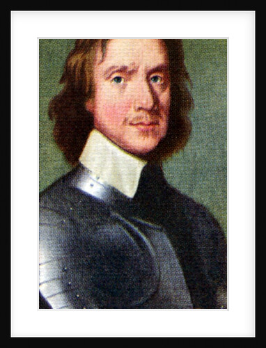 Oliver Cromwell, taken from a series of cigarette cards by Anonymous