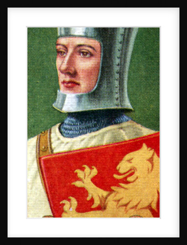 Simon de Montfort, taken from a series of cigarette cards by Anonymous