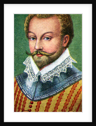 Sir Francis Drake, taken from a series of cigarette cards by Anonymous