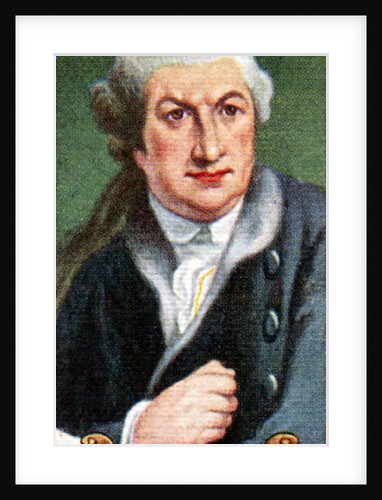 David Garrick, taken from a series of cigarette cards by Anonymous