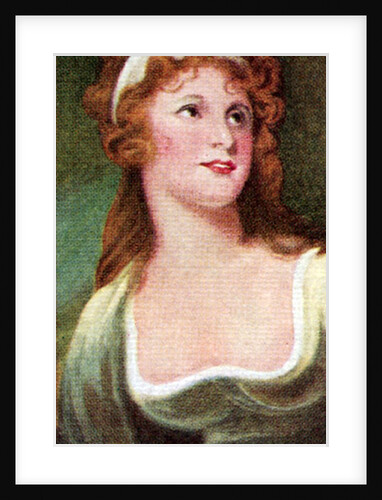 Lady Hamilton, taken from a series of cigarette cards by Anonymous