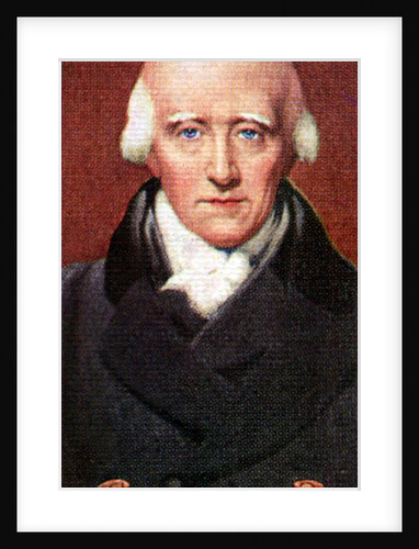 Warren Hastings, taken from a series of cigarette cards by Anonymous