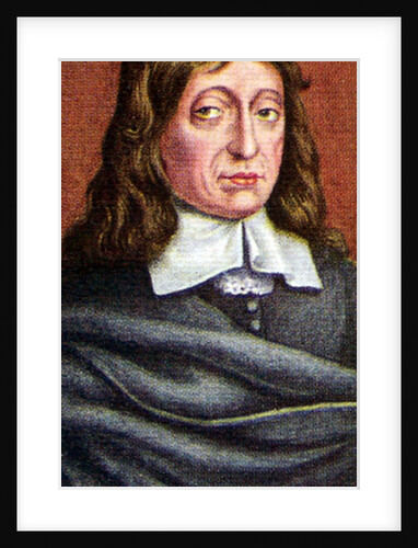 John Milton, taken from a series of cigarette cards by Anonymous