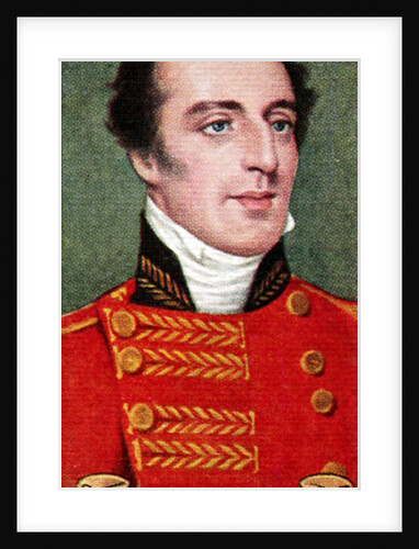 The Duke of Wellington, taken from a series of cigarette cards by Anonymous