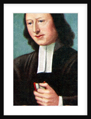 John Wesley, taken from a series of cigarette cards by Anonymous