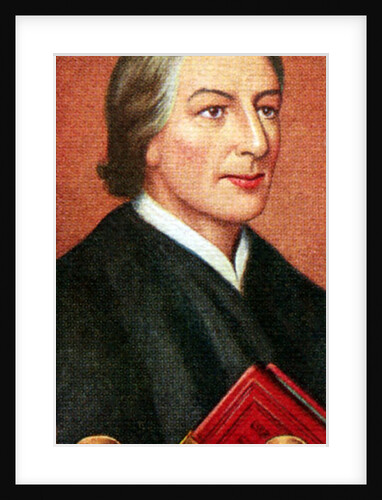 William Caxton, taken from a series of cigarette cards by Anonymous