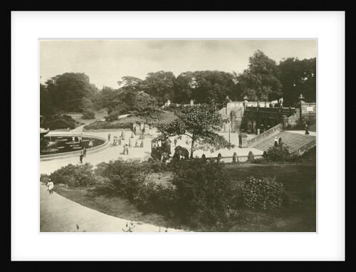 The Terrace and Fountain, Central Park, New York by Anonymous
