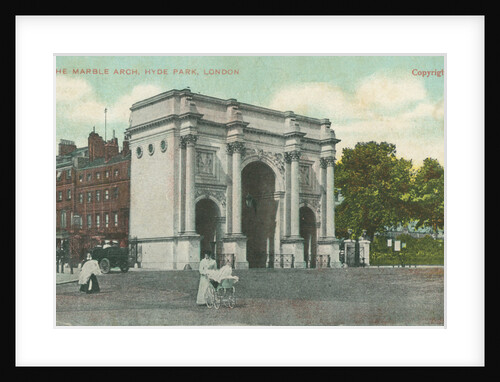 Marble Arch, Hyde Park, London by Anonymous