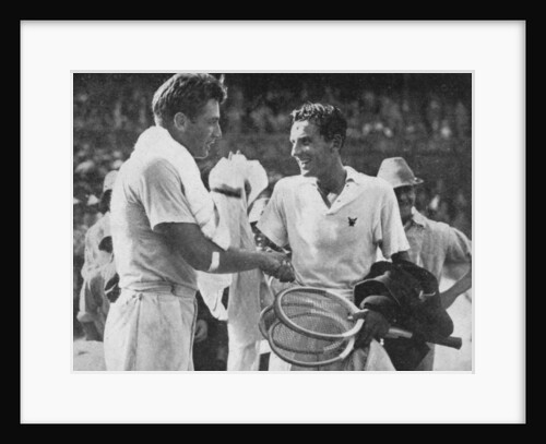 Fred Perry and FX Shields by Sport & General