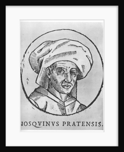 Josquin des Prez, Franco-Flemish composer of the Renaissance by Anonymous