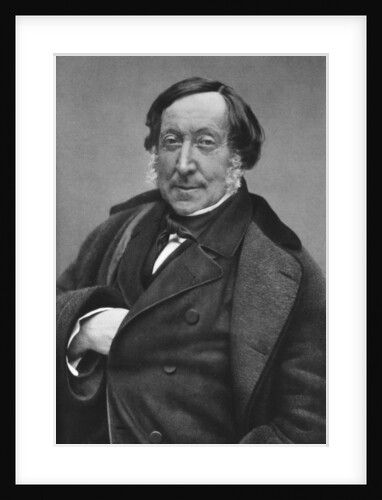Gioachino Rossini by Nadar