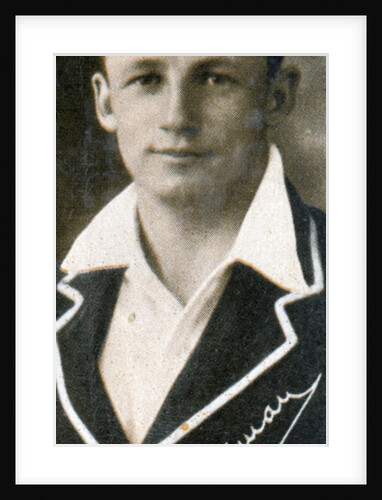 Donald George 'Don' Bradman by Anonymous