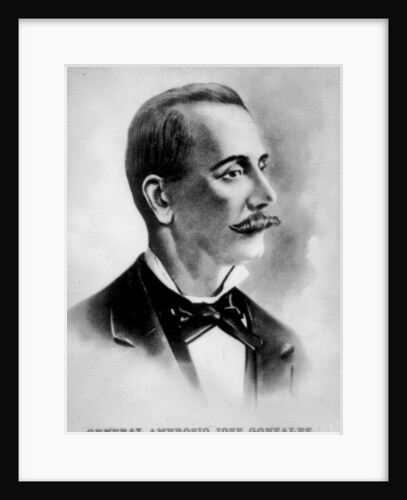 Colonel Ambrosio José Gonzales by Anonymous