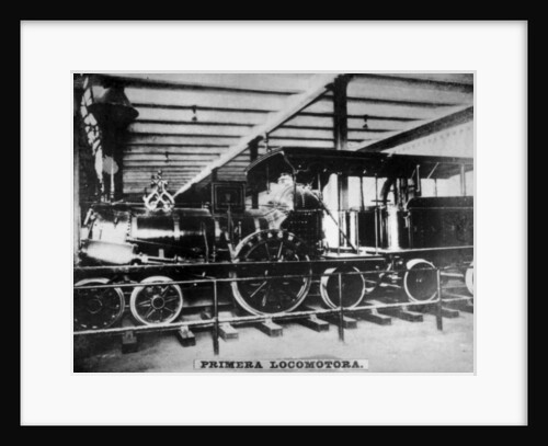 First locamotive, Cuba by Anonymous
