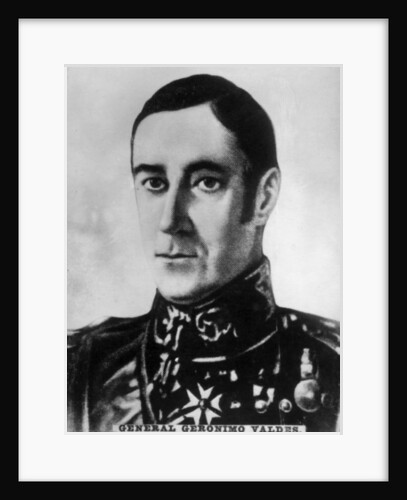 General Geronimo Valdes by Anonymous